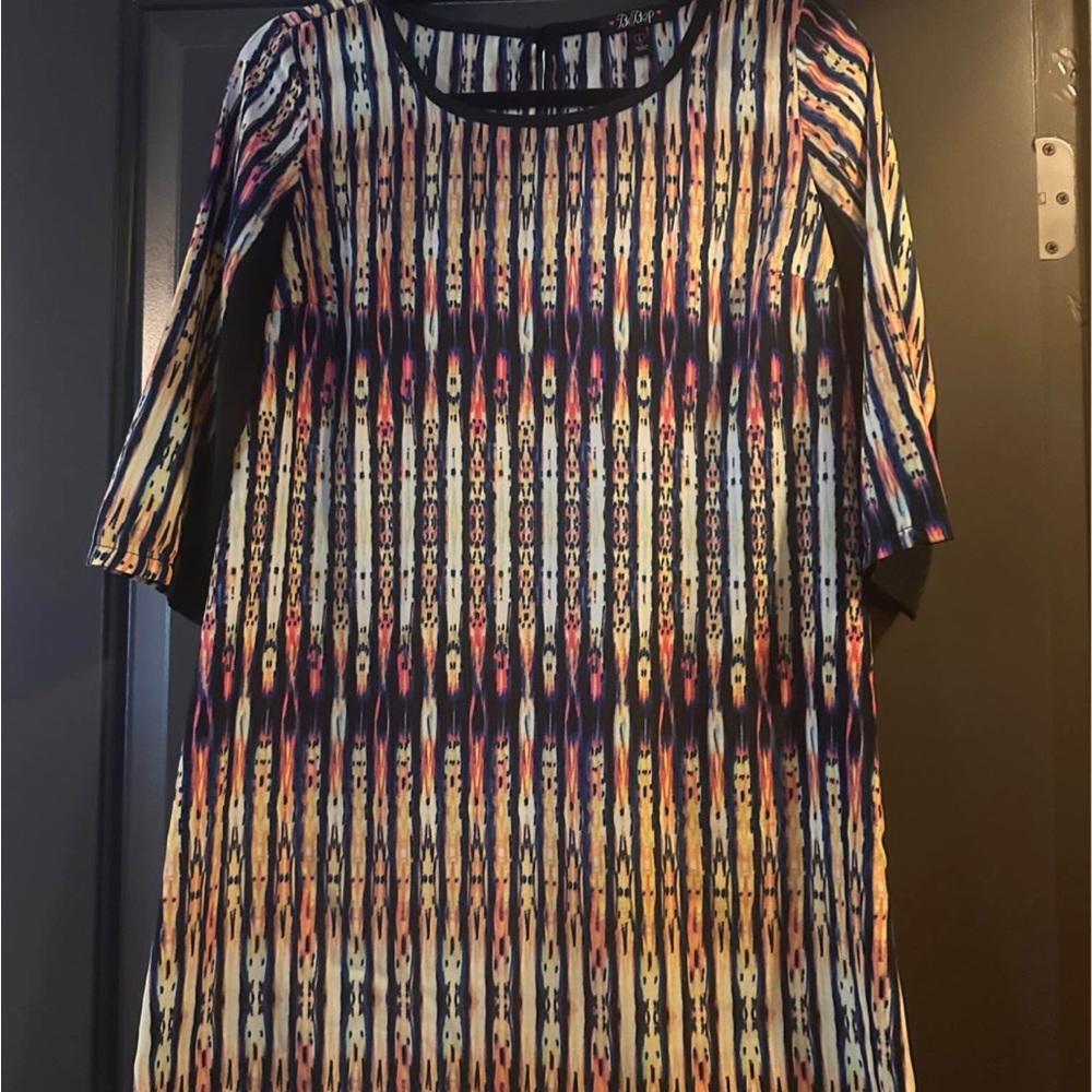 BeBop Multicolor Asymmetrical Dress